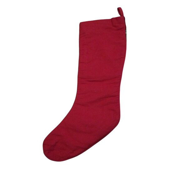 Handcrafted Nutcracker Christmas Stocking With Flannel Back & Needlepoint Design - Picture 2 of 6